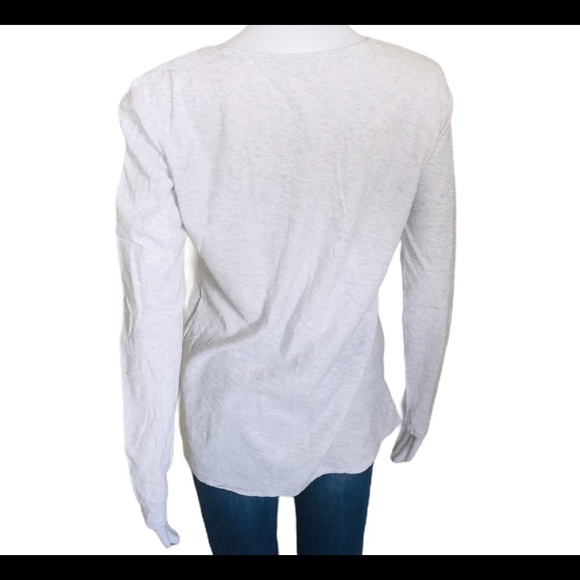 GAP Vintage Wash Alpine Mountain Champion Print Ski Top With Long Sleeves Grey S - Picture 8 of 13